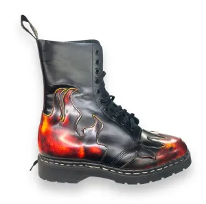 Tredair 10 Eyelet Flame Boot