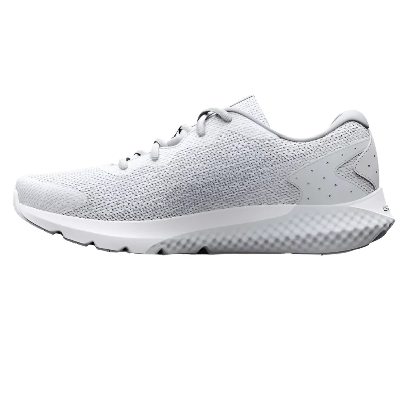 Under Armour Womens Trainer Charged Rogue 3 Knit White/Grey