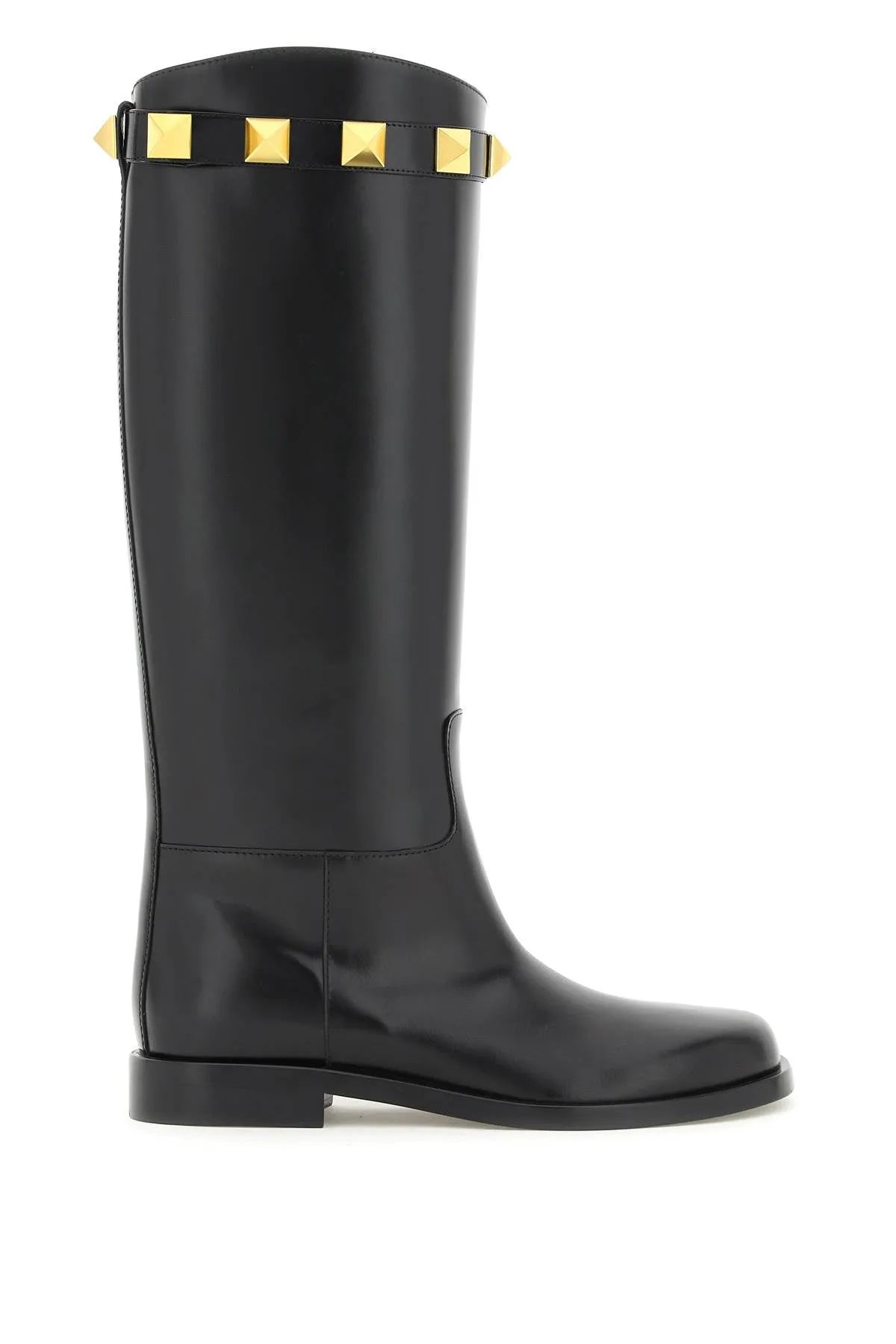 Valentino garavani roman stud knee-boots