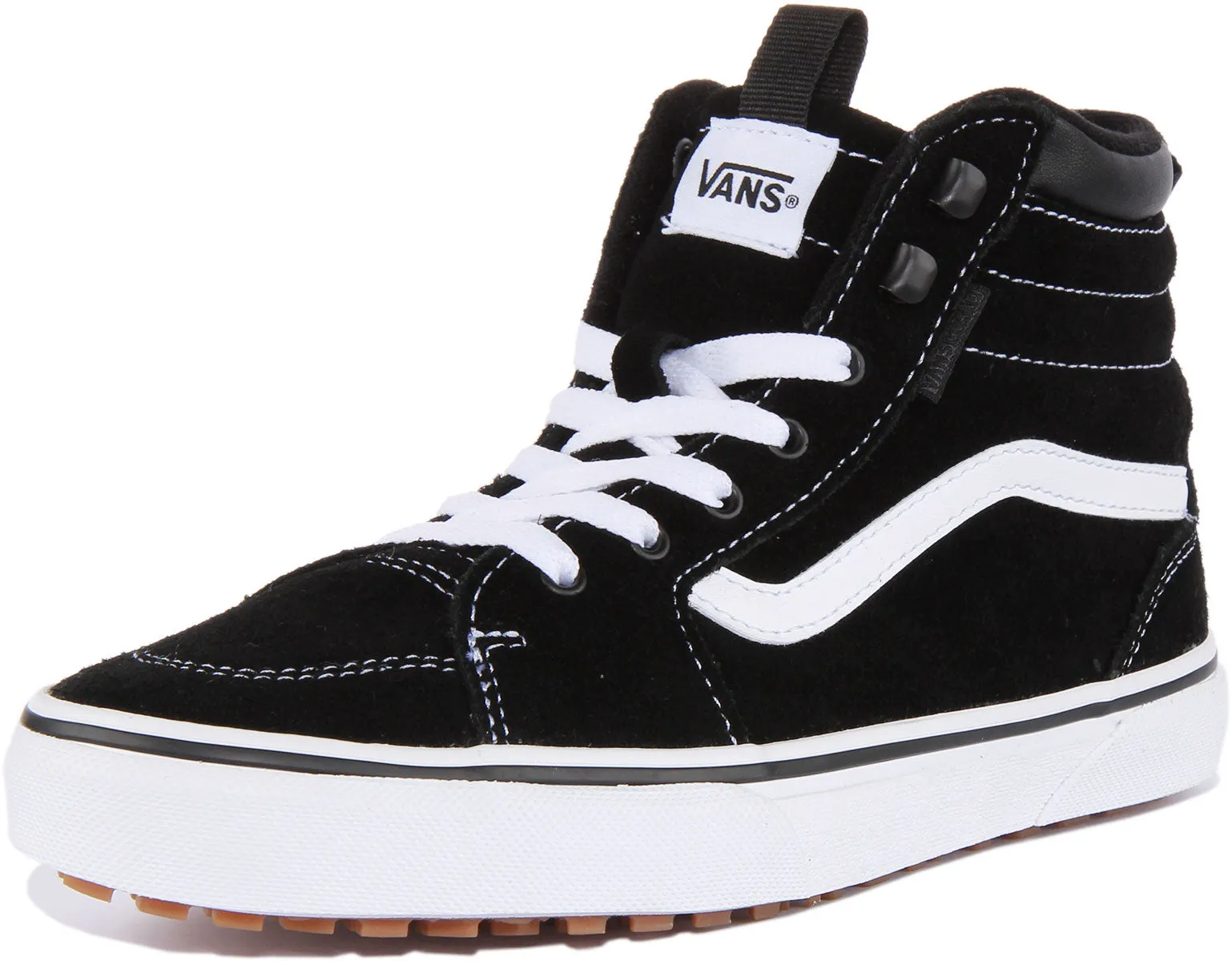 Vans Filmore Hi Vans In Black White For Youth