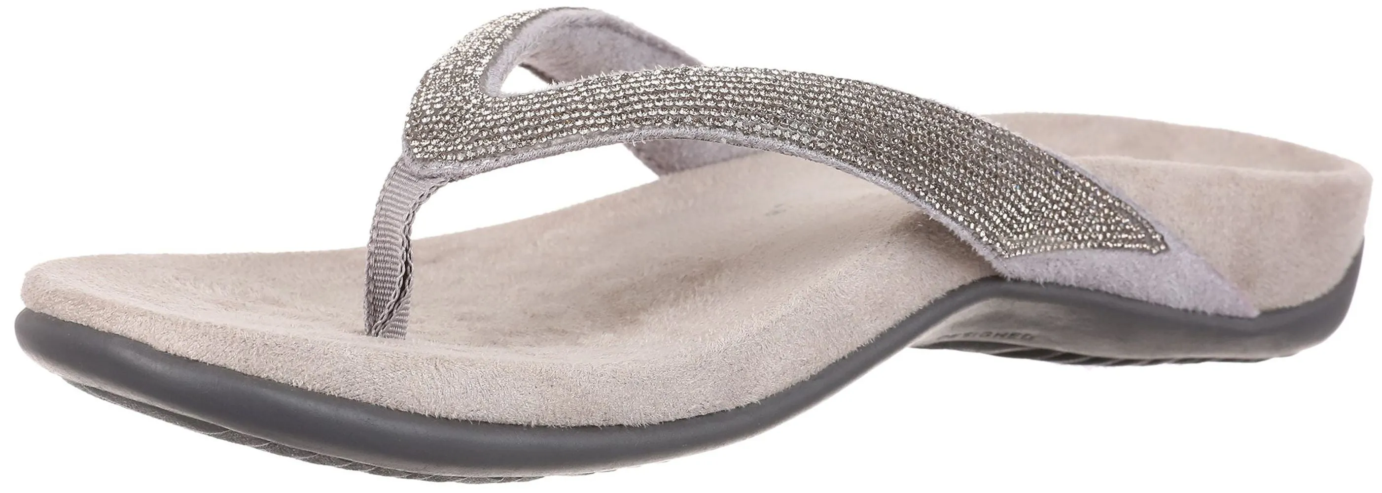 Vionic Women's Dillon Shine Toe Post Sandal