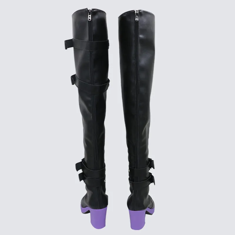 Virtual YouTuber La  Darknesss Laplus Third Costume Shoes Cosplay Boots