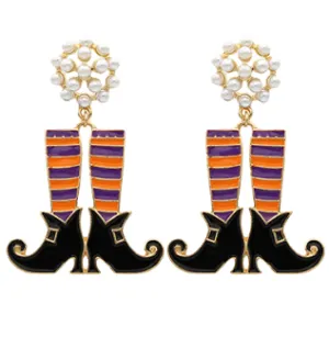 Witch Shoes Earring