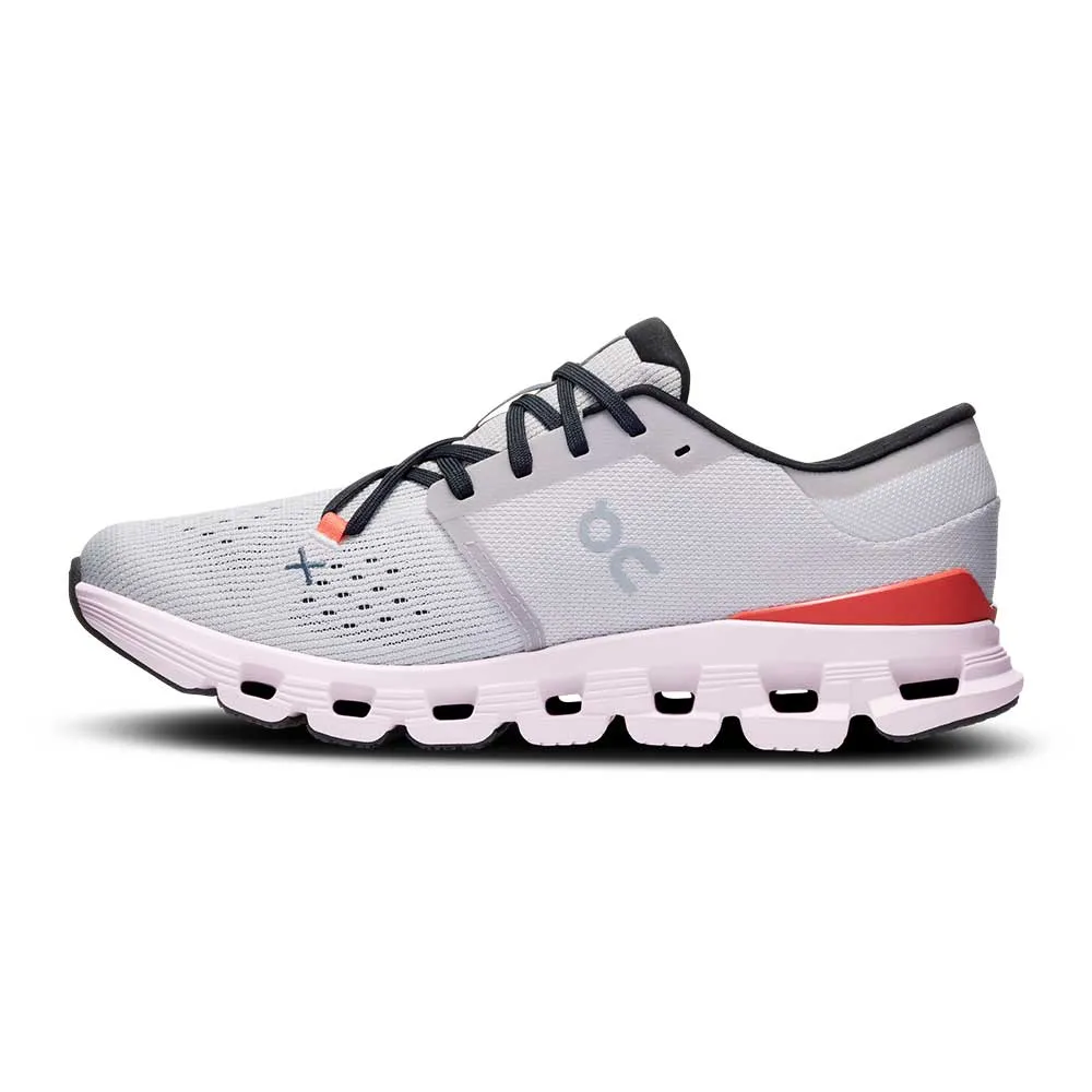 Women's Cloud X 4 Running Shoe - Silver/Flame - Regular (B)