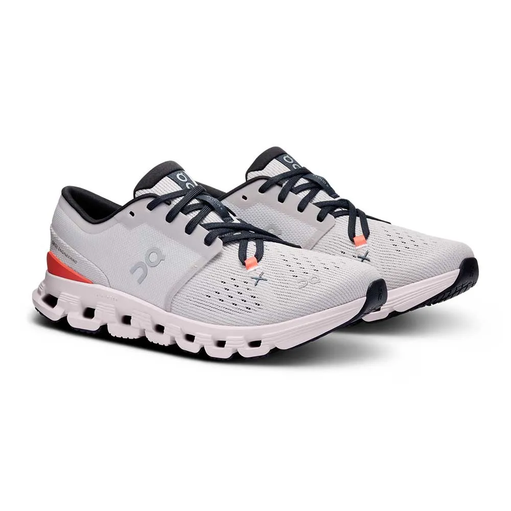 Women's Cloud X 4 Running Shoe - Silver/Flame - Regular (B)