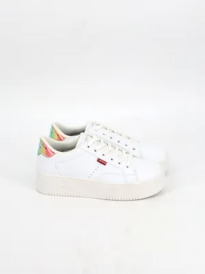 Women's Plain Casual Sneakers,White